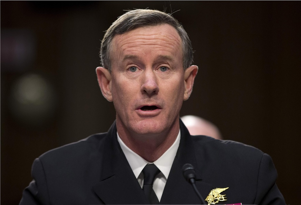 McRaven now appreciates impact in U.S. of his bin Laden raid by Howard Altman, The Tampa Tribune 2/25/2016